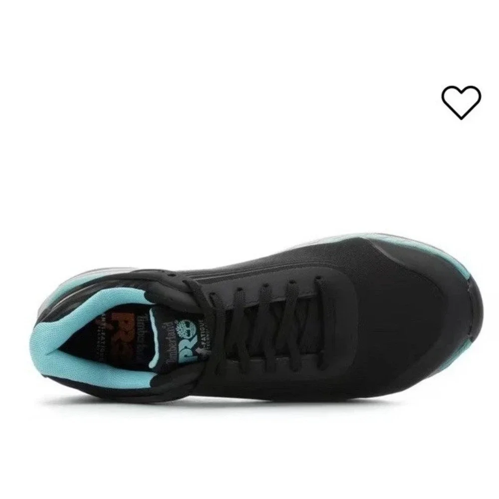 Timberland Black and Turquoise Athletic Shoes - Picture 5 of 14